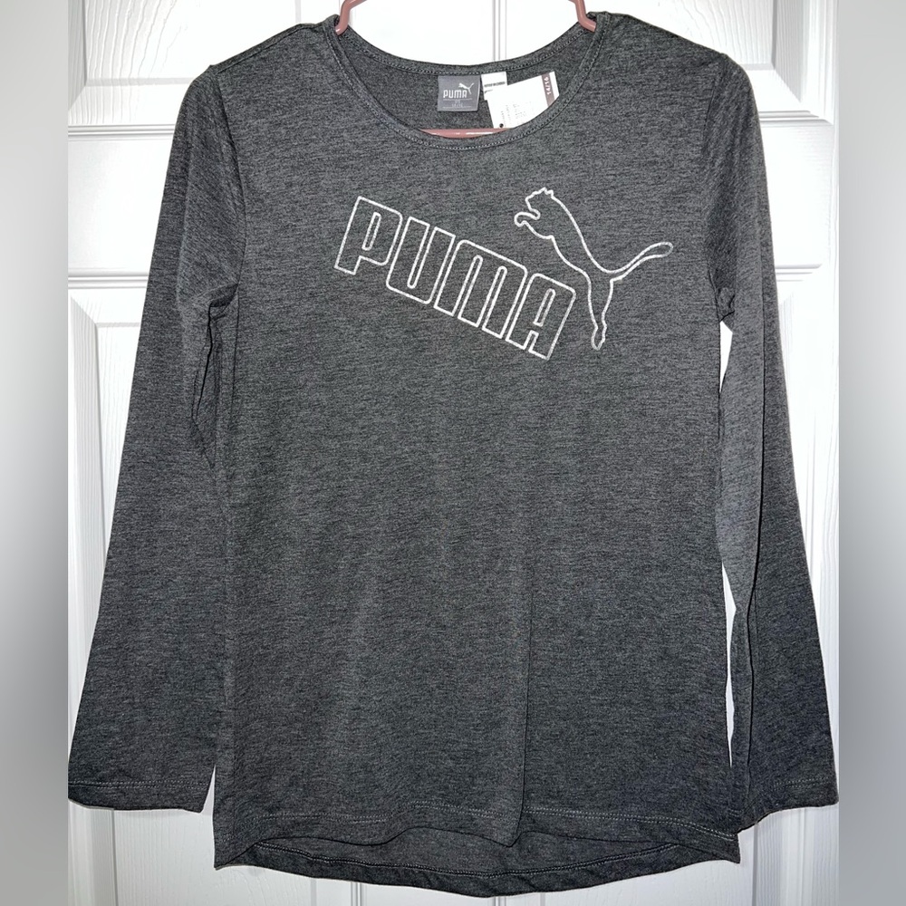 🆕NWT Puma girls long sleeve tee size 14/16